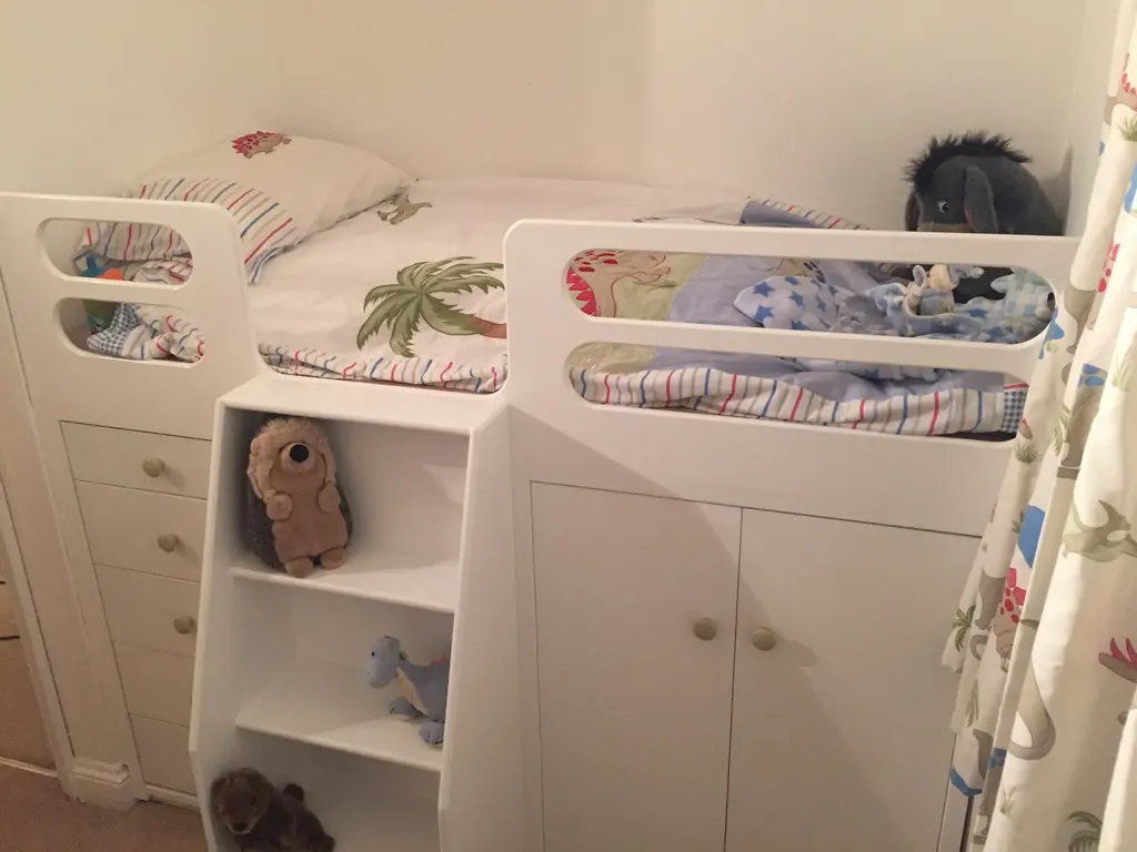 Knebworth: a cabin bed made for a box room, Knebworth, Woolmer Green and Datchworth